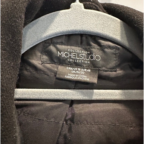 Black wool coat - Picture 5 of 5